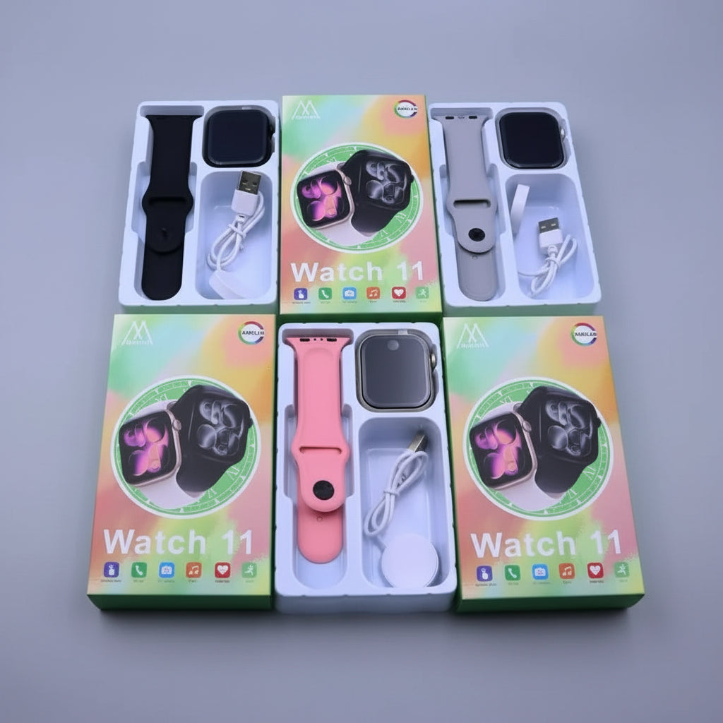 Smart Watch 11 with AMOLED Display