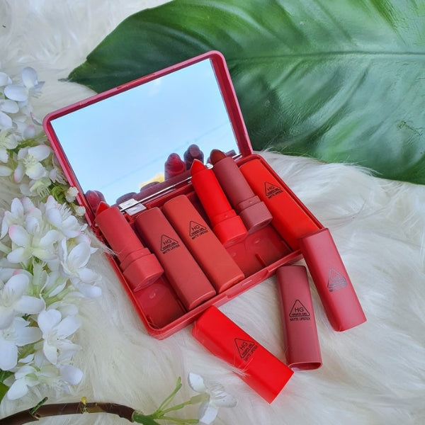 Heng Fang 6-Piece Mini Matte Lipstick Set