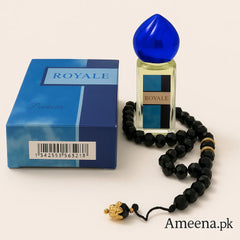 Royale Blue Attar with Tasbeeh - 6ml