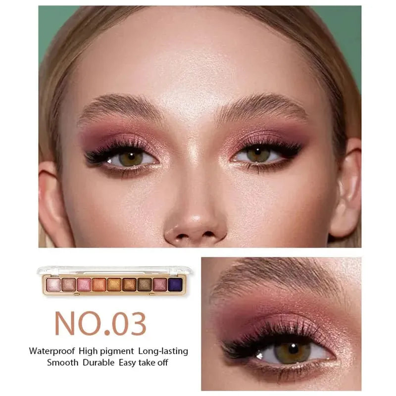9 Colors Msyaho Eye Shadow Powder Box
