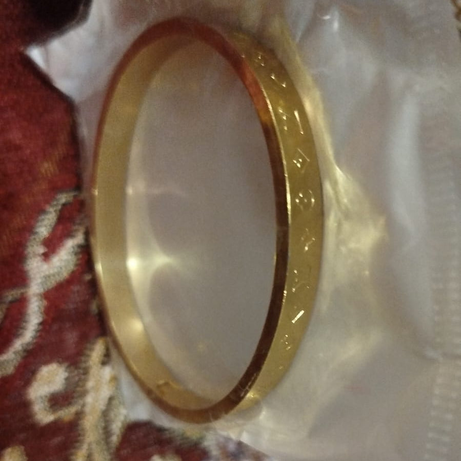 stainless steel Cuff bangle