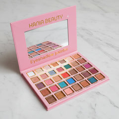 Hania Beauty Eyeshadow Palette - 35 Colors