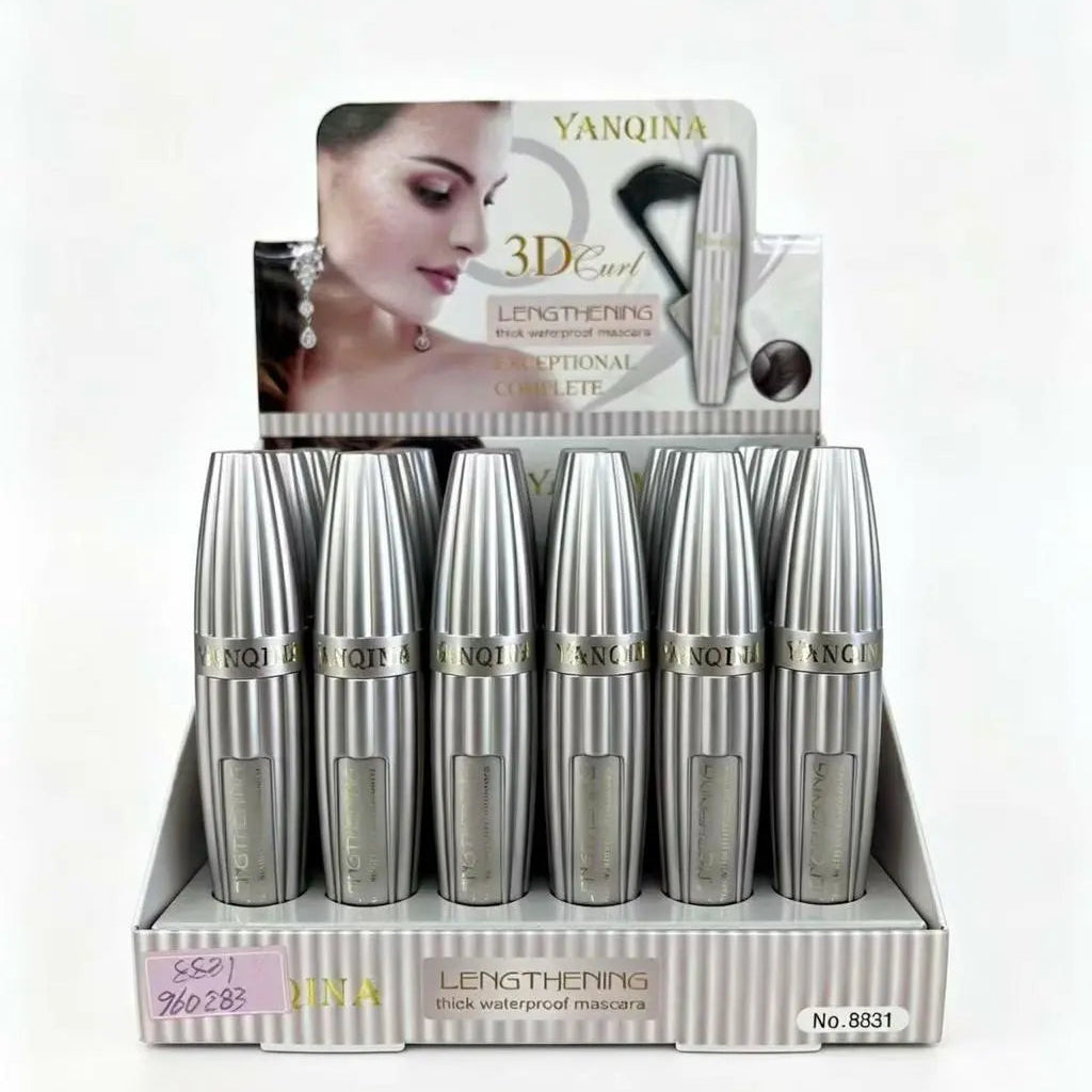 YANQINA 3D Curl Lengthening Thick Waterproof Mascara