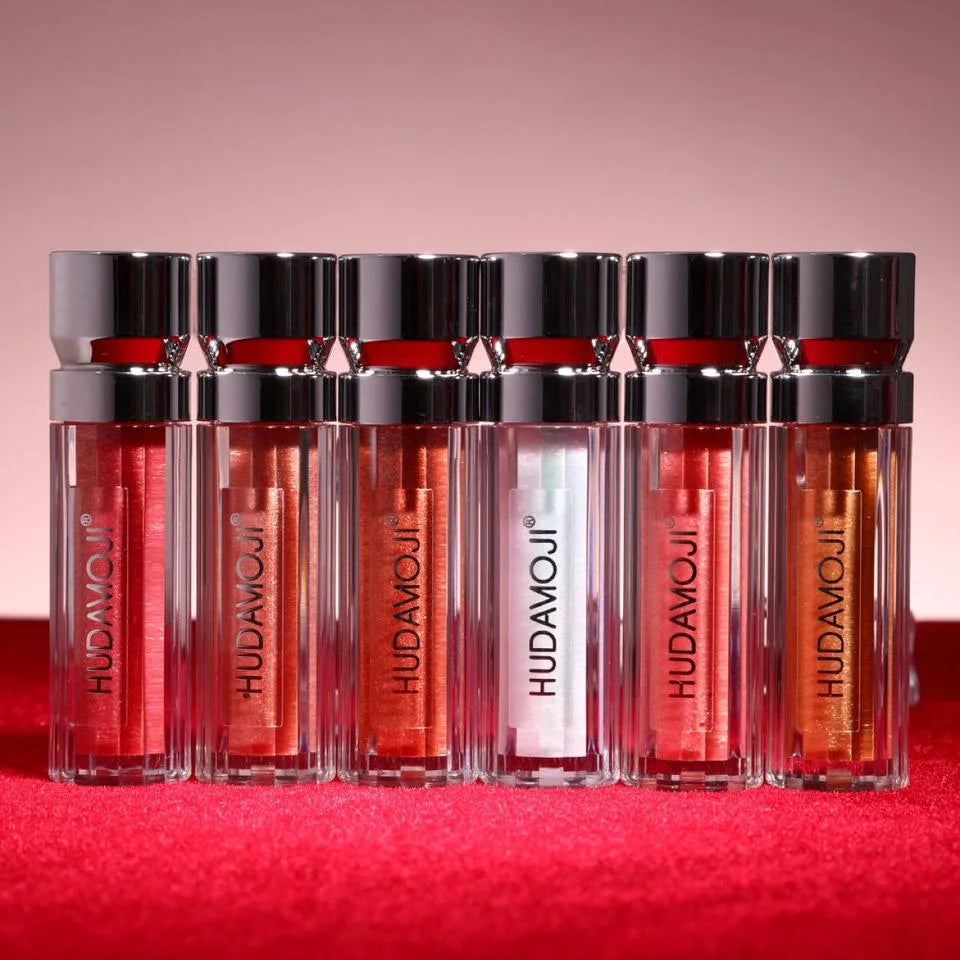 Hudamoji Shine Lip Gloss & Liquid Eyeshadow