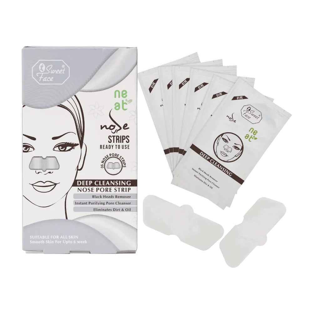 Sweet Face Nose Pore Deep Cleansing Strips - 6 Strips