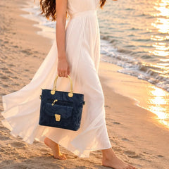 Luxury Collection Marbled Handbag with Strap