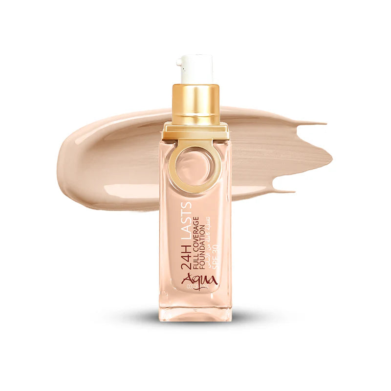 Aqua Color 24H Last Full Coverage Foundation 25ml