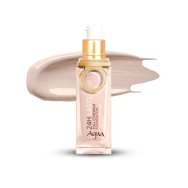 Aqua Color 24H Last Full Coverage Foundation 25ml