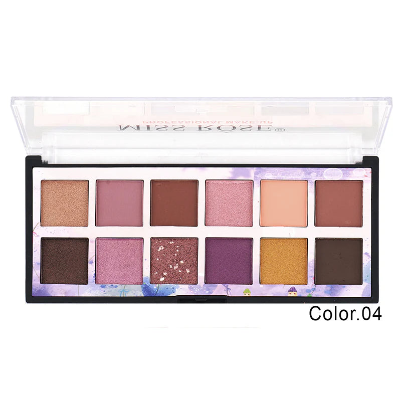 Miss rose Eye Shadow Palette - 12 Color