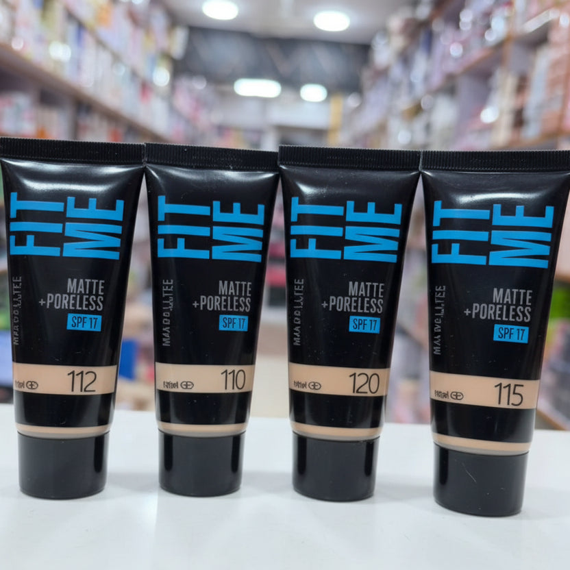 Fitme Foundation Tube Matte + Poreless SPF17 40ml