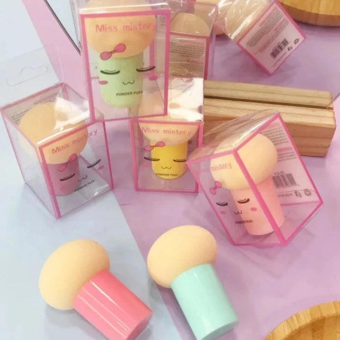 1Pc Makeup Blend Stem Mushroom Sponge