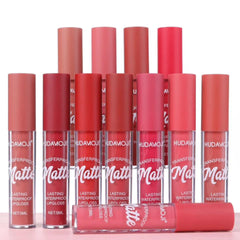 Hudamoji Matte Transferproof Waterproof Lip Gloss