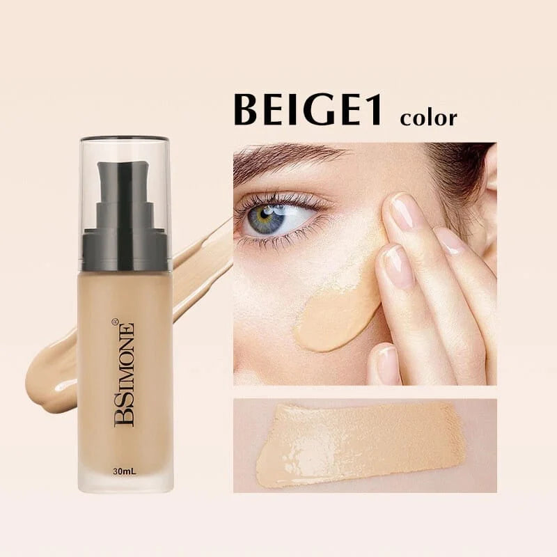BSimone Long-Lasting High Coverage Foundation-30ml