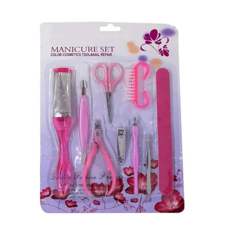 Manicure Pedicure Nail Clippers Cleaner Set