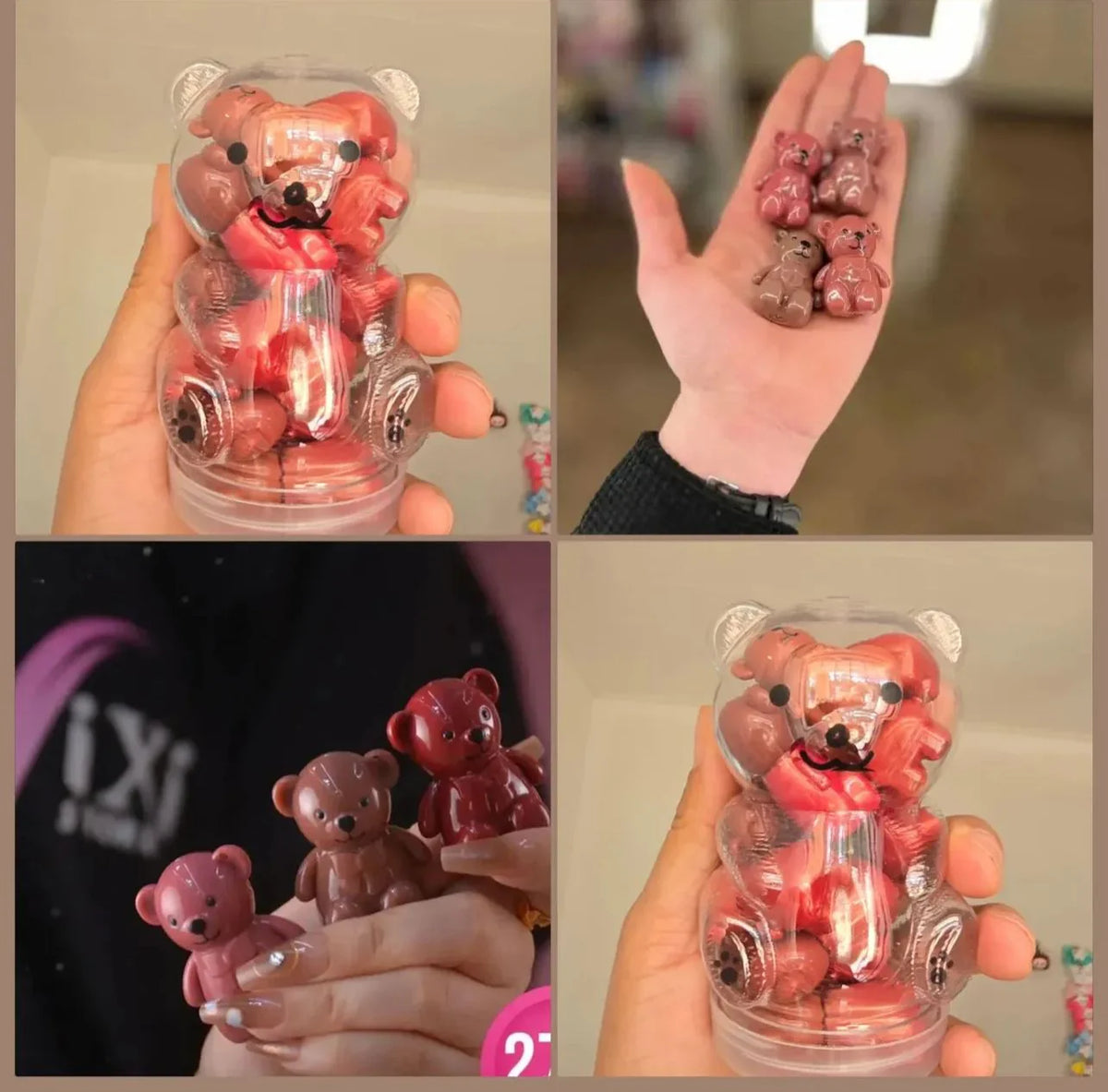 Mocallure Bear Mini Lip Gloss