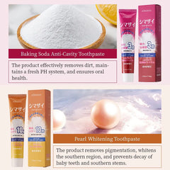 KORMESIC natural whitening organic Pearl Orange Whitening tooth paste - 100g