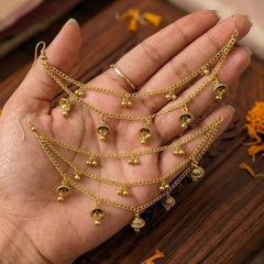 Stainless Steel gold-toned  Sahare - Each Pair