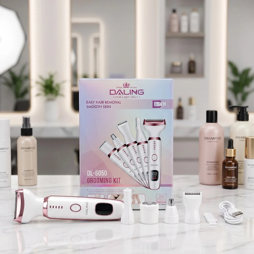 Daling 5 In 1 Women's Grooming Kit DL-6050