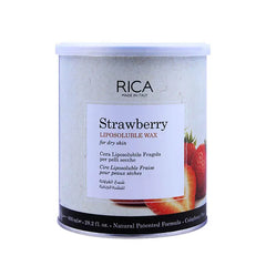 Rica Strawberry Dry Skin Liposoluble Wax 400ml