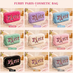 Cute Fluffy Makeup Organizer Pouch – Each