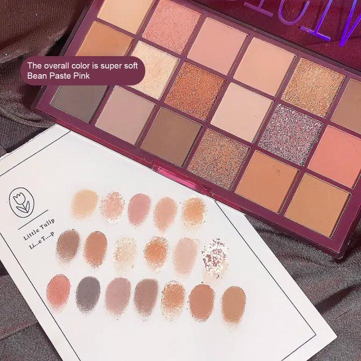 18 Color Huda Moji Eye Shadow Palette