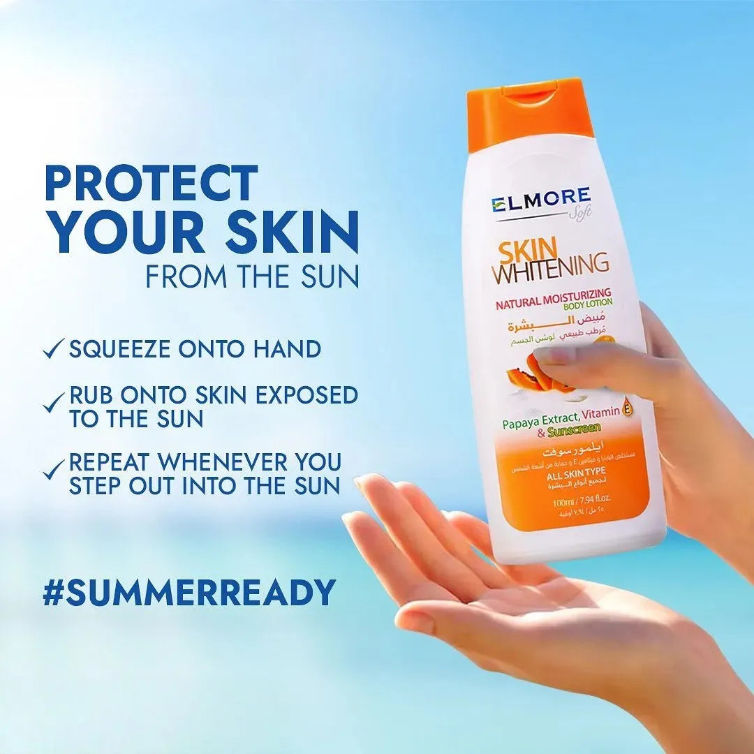 Elmore Papaya Skin Whitening Body Lotion- 250ml