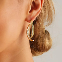 Double Layer Earrings