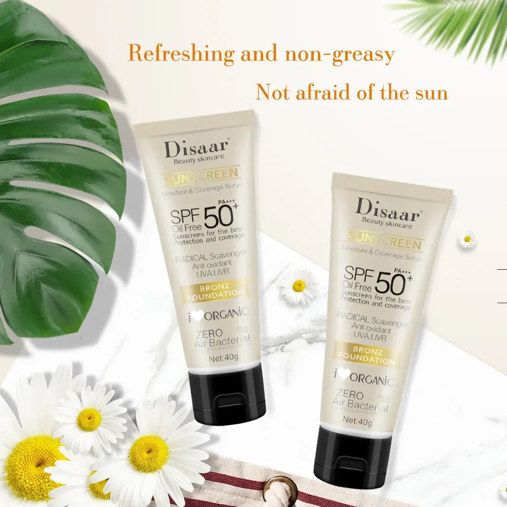 Disaar Sunscreen Bronz Foundation SPF 50 Oil-Free – 40g