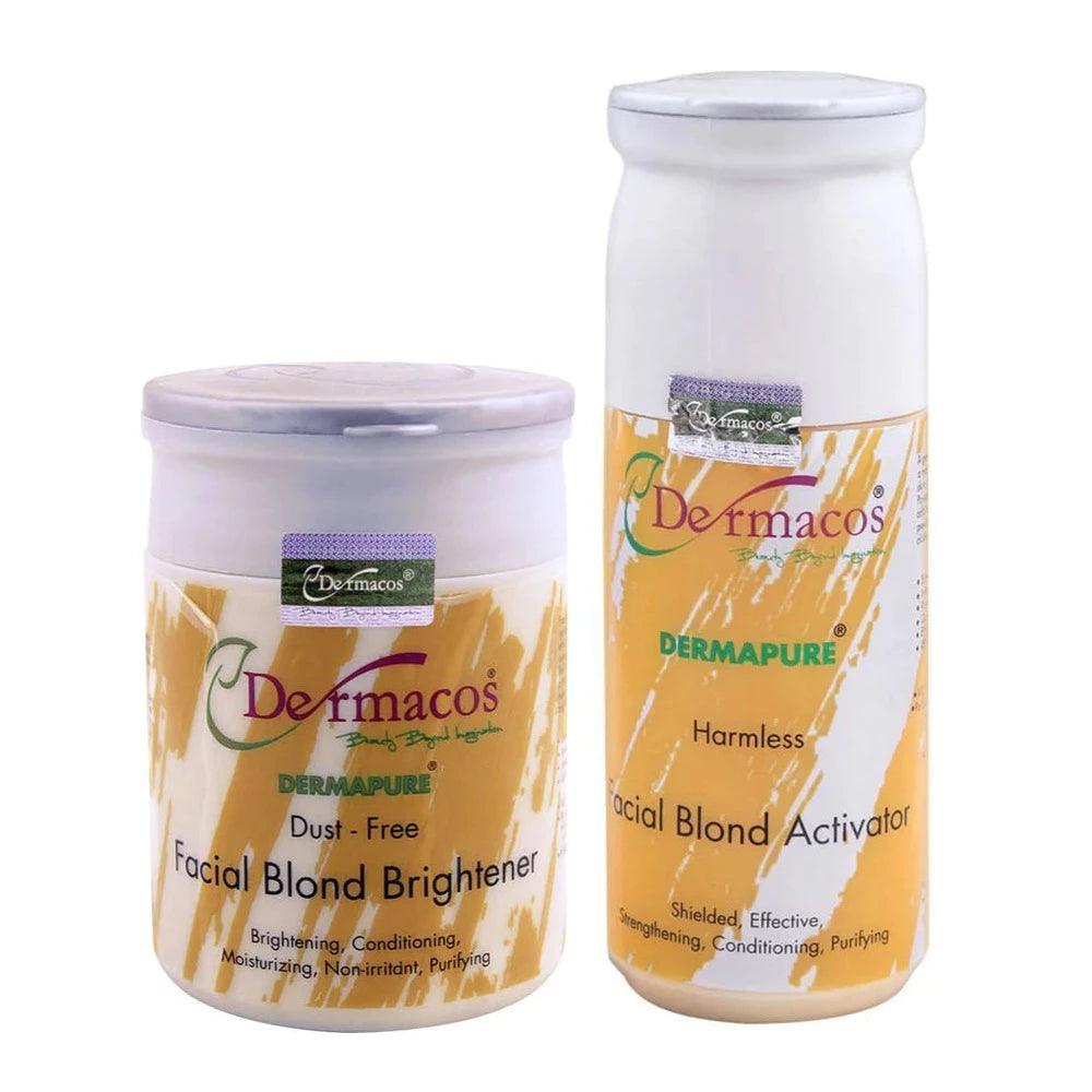 Dermacos Skin Polish Brightener - 200g + Activator  - 200ml