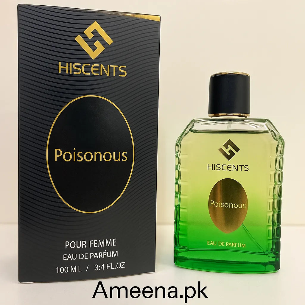 Hiscents Poisonous Pour Femme Perfume - 100ml