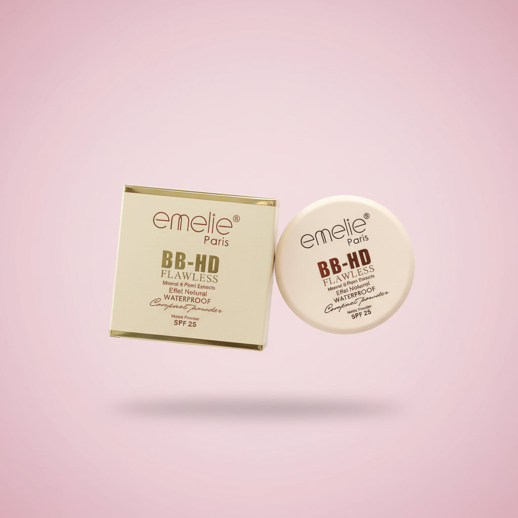 Emelie 2in1 BB HD Flawless Compact Powder