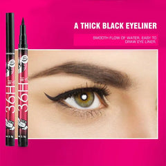 36H Longlasting Curl Waterproof Mascara With Sketch Eyeliner
