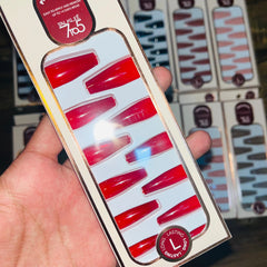 7To5 Talklee Stylish Artifical Nails With Free Stickers