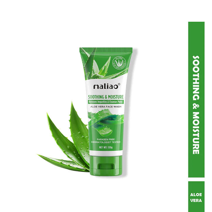 Maliao Soothing Aloe Vera Face Wash -130g