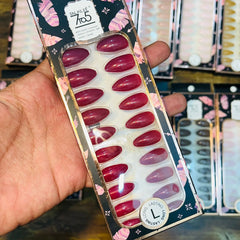 7To5 Talklee Matte Artifical Nails With Free Stickers