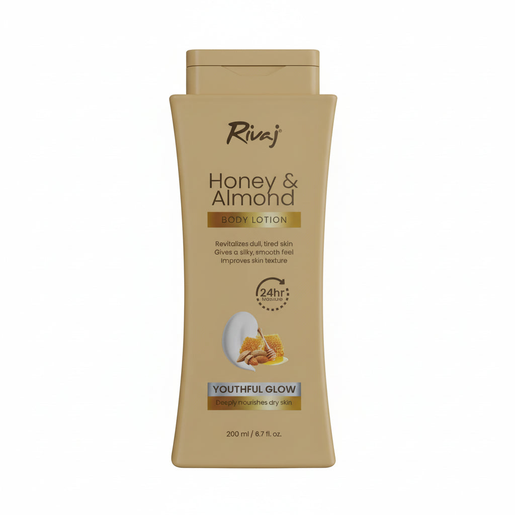 Rivaj Body Lotion Honey & Almond