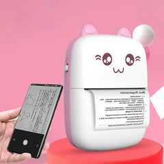 MINI PRINTER Adhesive Small Portable Bluetooth Printer