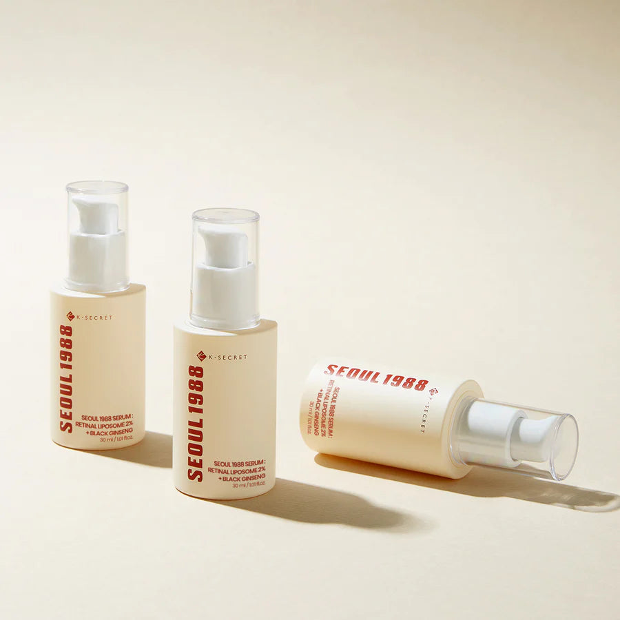 KSecret - Seoul 1988 Serum: Retinal Liposome 2% + Black Ginseng - 30ml