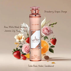 Lattafa Asdaaf Ameerat Al Arab Prive Rose Air Freshener - 300ml