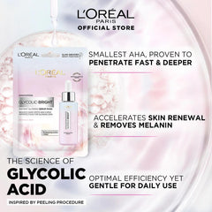 Loreal Paris Glycolic Bright Instant Glowing Serum Mask