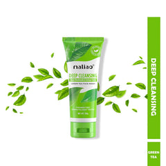 Maliao Deep Cleansing Green Tea Face Wash -130g