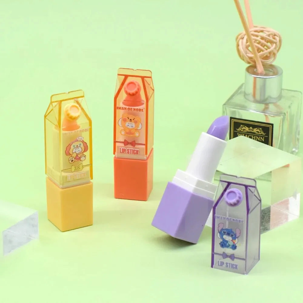 IMAN OF NOBLE Cute Cartoon Magic Lip Balm (6Pcs)