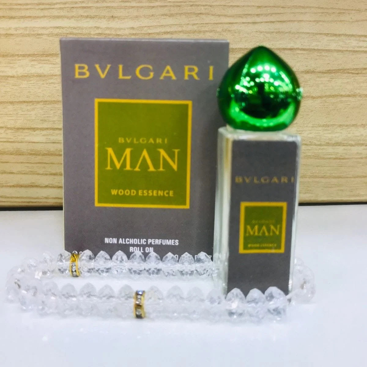 Bvlgari Man Wood Essence Attar with Tasbeeh -  6ml
