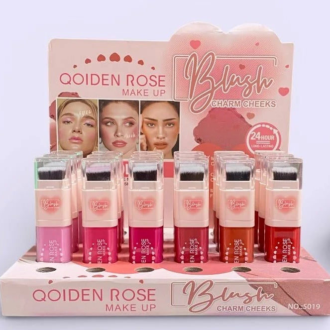 Qoiden Rose Charm Cheeks Liquid Blush