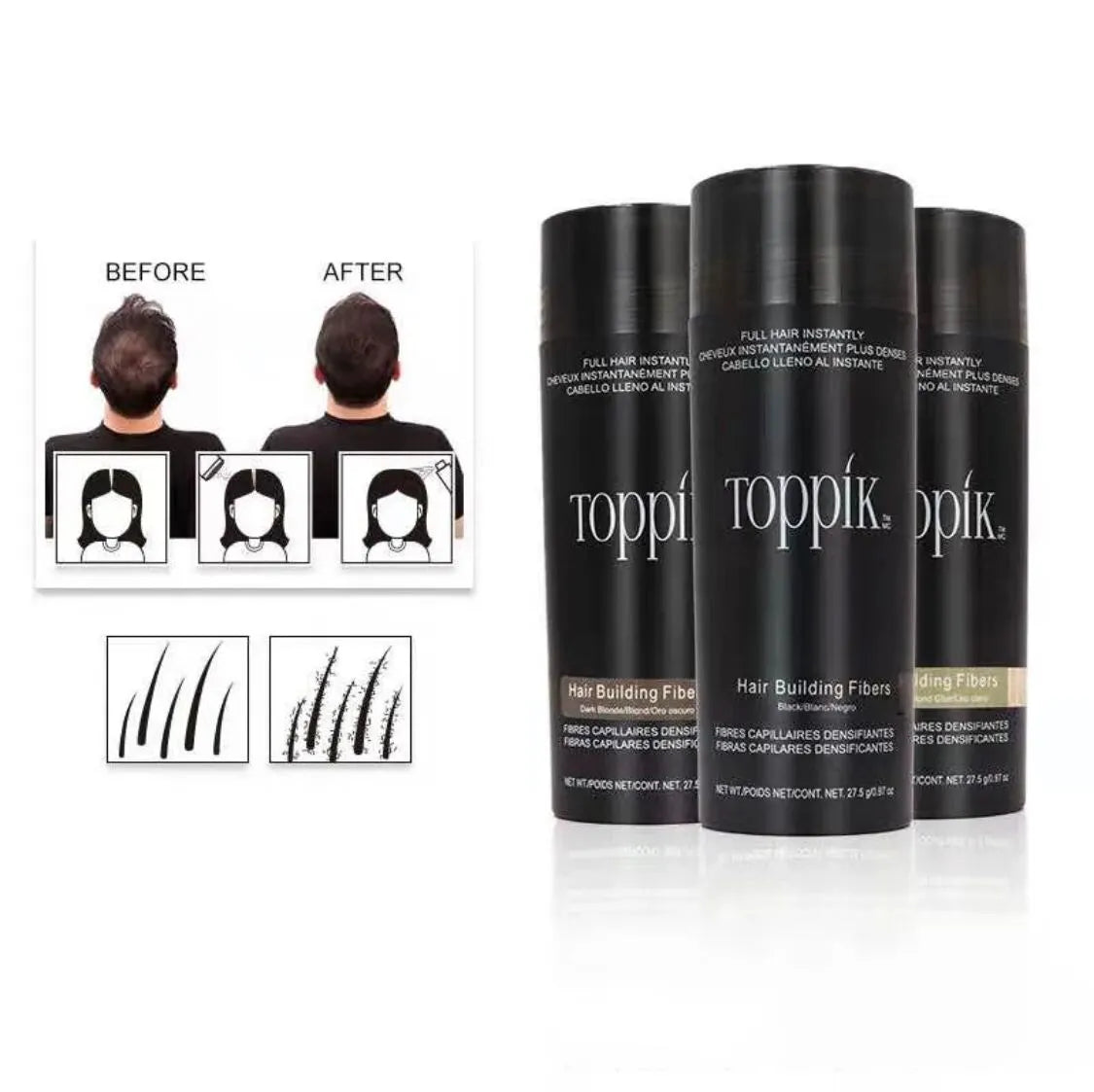 Toppik Hair Buliding Fiber 27g