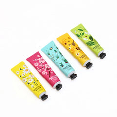 5Pcs / Lot Plant Extract Fragrance Hand Cream Set