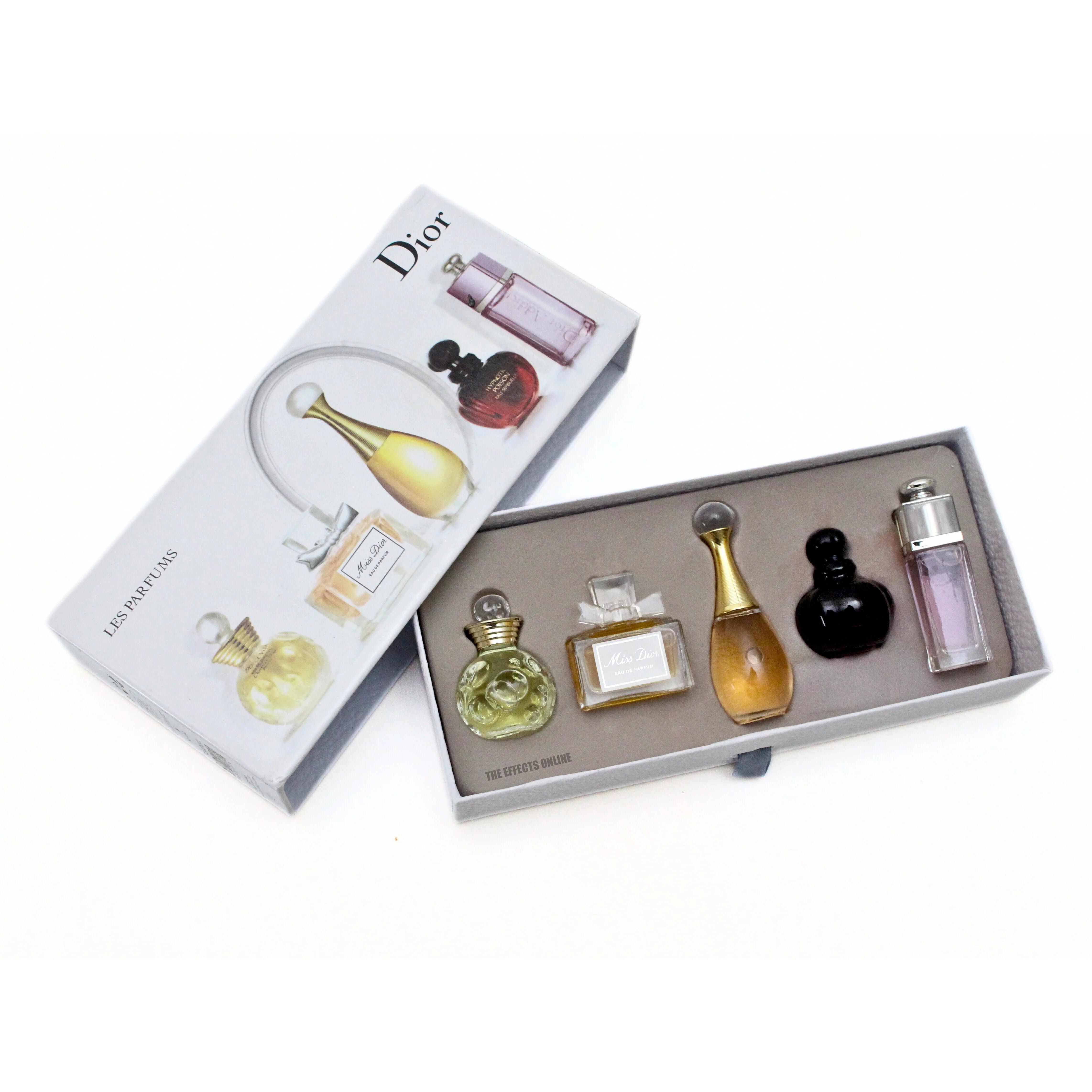 Original Gift Set Dior Perfume Set of 5 Pieces  - Dubai - 100% Original Testers