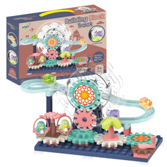 Building Block Track Set Ferris Wheel Funfair Block Play Set or Amusement Park