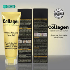 Wokali Collagen Anti‑Aging & Anti‑Acne Facial Wash - 120ml