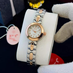 FT – Elegant Small-Dial Gold-Tone Women's Quartz Watch